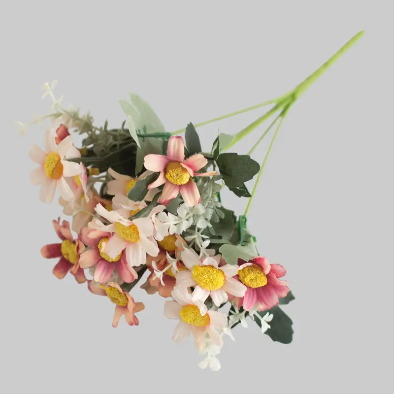 Holiday Silk Flower Ornaments – Festive Botanical Accents for Trees, Mantels & Party Backdrops