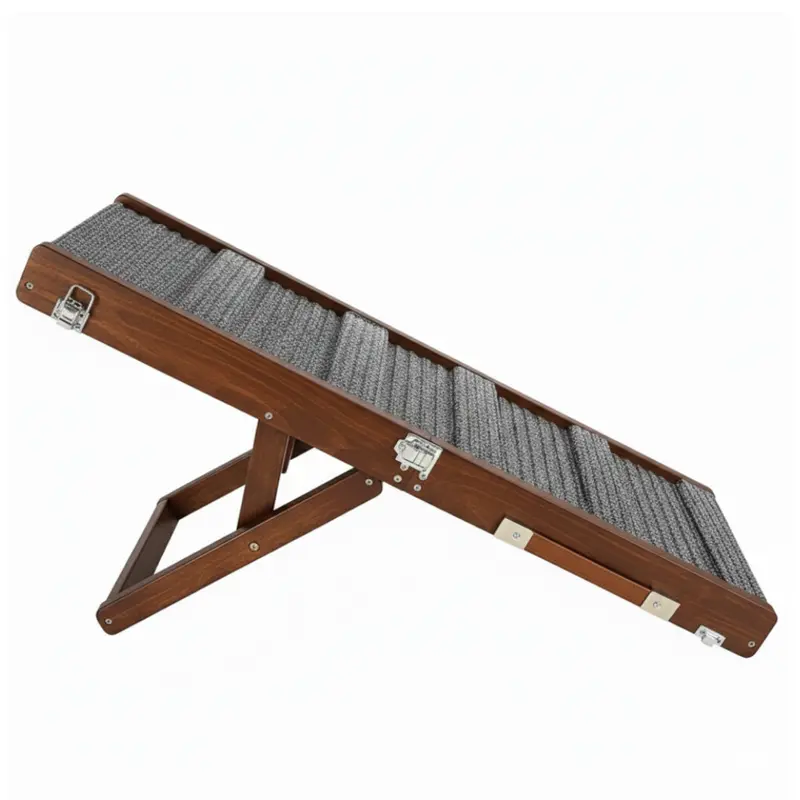 Adjustable Foldable Dog Ramp for Couch Access – Lightweight & Portable