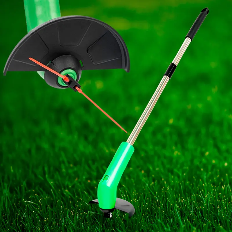 Cordless Electric Weed Trimmer – High-Torque Battery-Powered Grass Cutter
