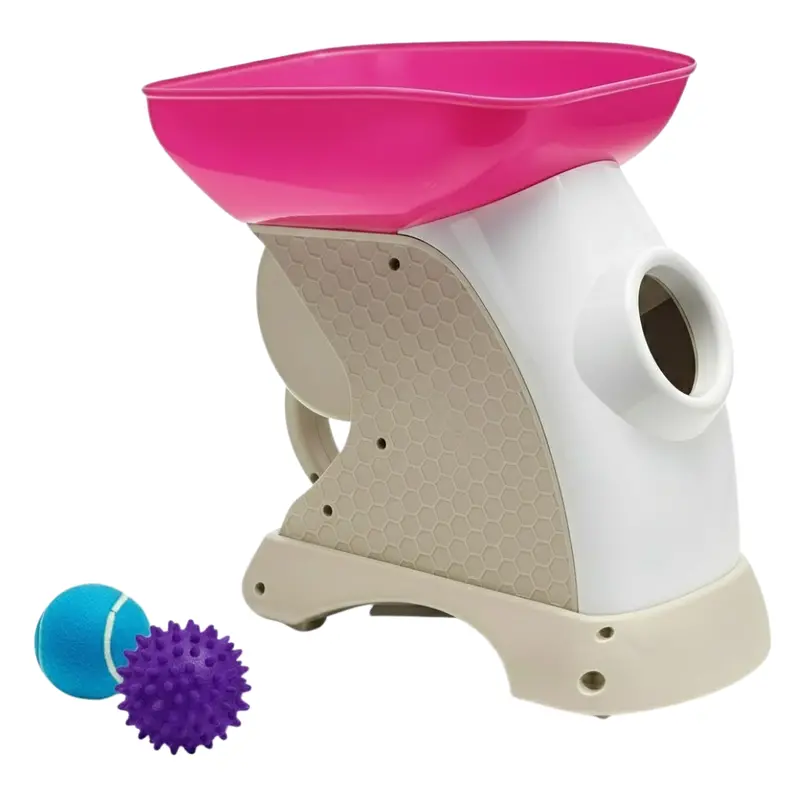 Compact Automatic Ball Launcher for Multi-Pet Households