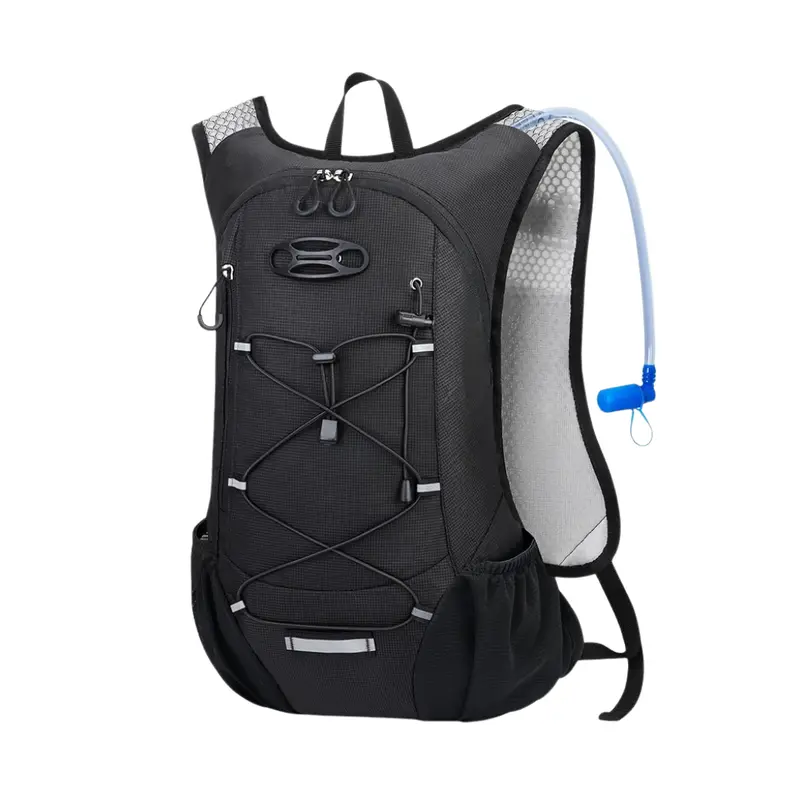 Hydration Backpack with Integrated 2L BPA-Free Bladder & Ventilated Back Panel