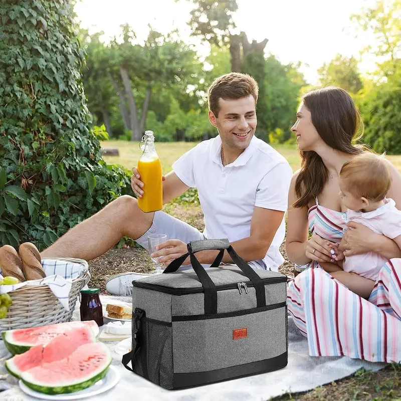 33-Liter Insulated Cooler Bag – Waterproof, Spacious Outdoor Carryall for Picnics & Adventures