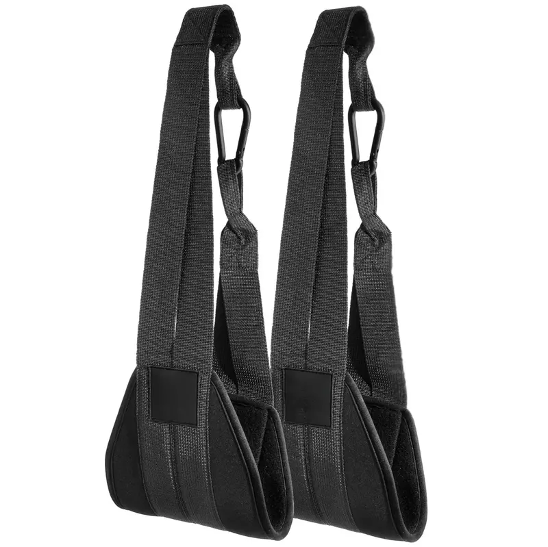 Padded Hanging Ab Straps with Neoprene Grips for Pull-Up Bar Workouts