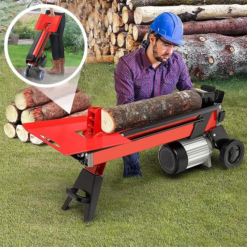 7-Ton Electric Hydraulic Log Splitter – Heavy-Duty Splitting Machine
