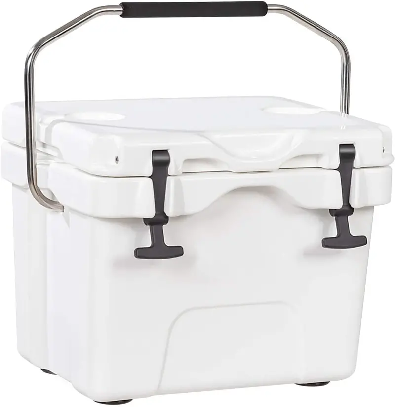 16-Quart Portable Cooler – Insulated Ice Chest for Day Trips and Outdoor Adventures