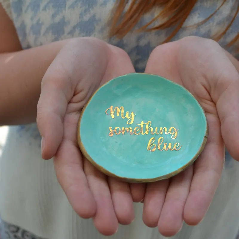 Decorative Ceramic or Wooden Trinket Dishes for Keepsakes