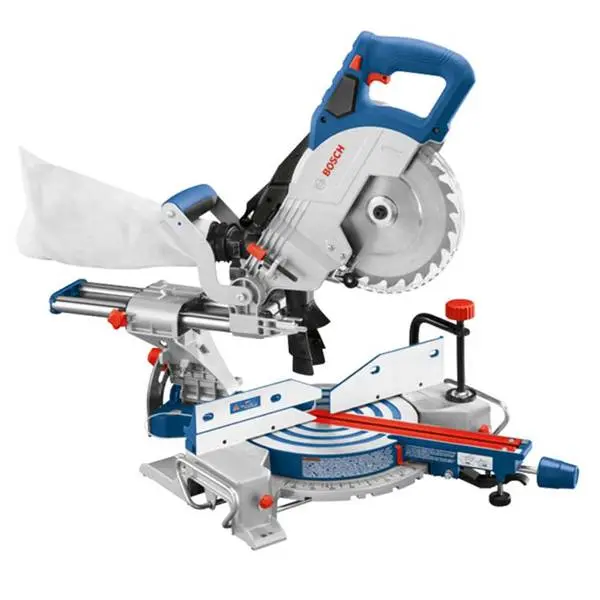 Bosch GCM18V08N 18V Cordless Single-Bevel Slide Miter Saw – 8-1/2-Inch Blade Capacity, Bare Tool Only