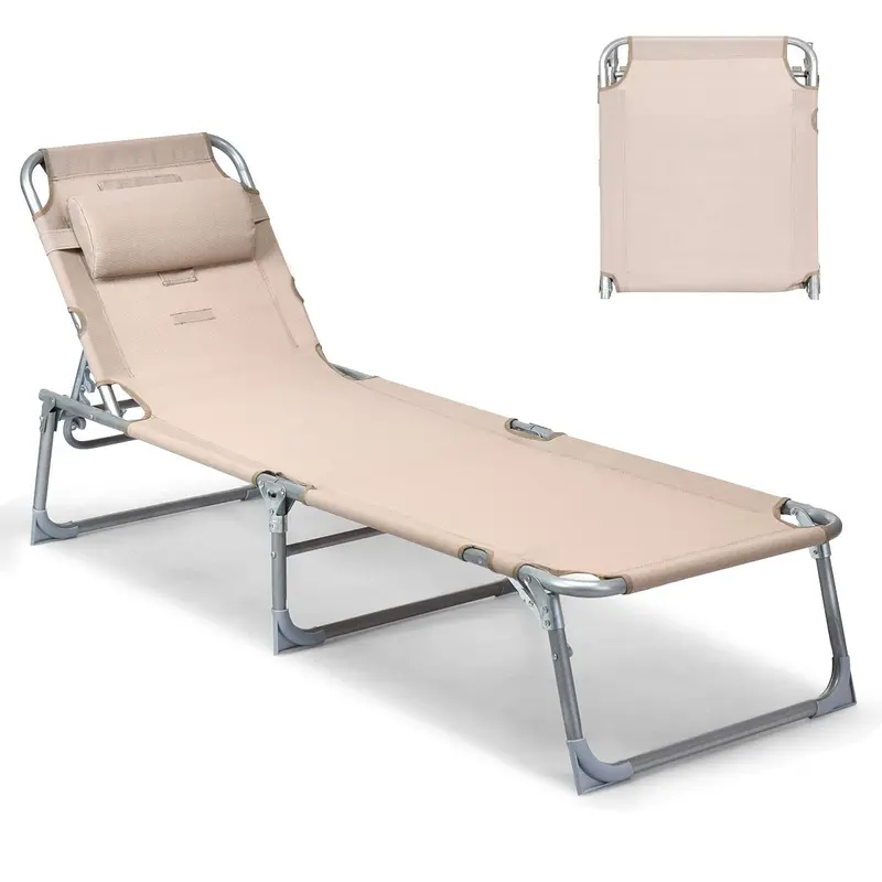 Adjustable Chaise Lounge Recliner for Indoor and Outdoor Relaxation
