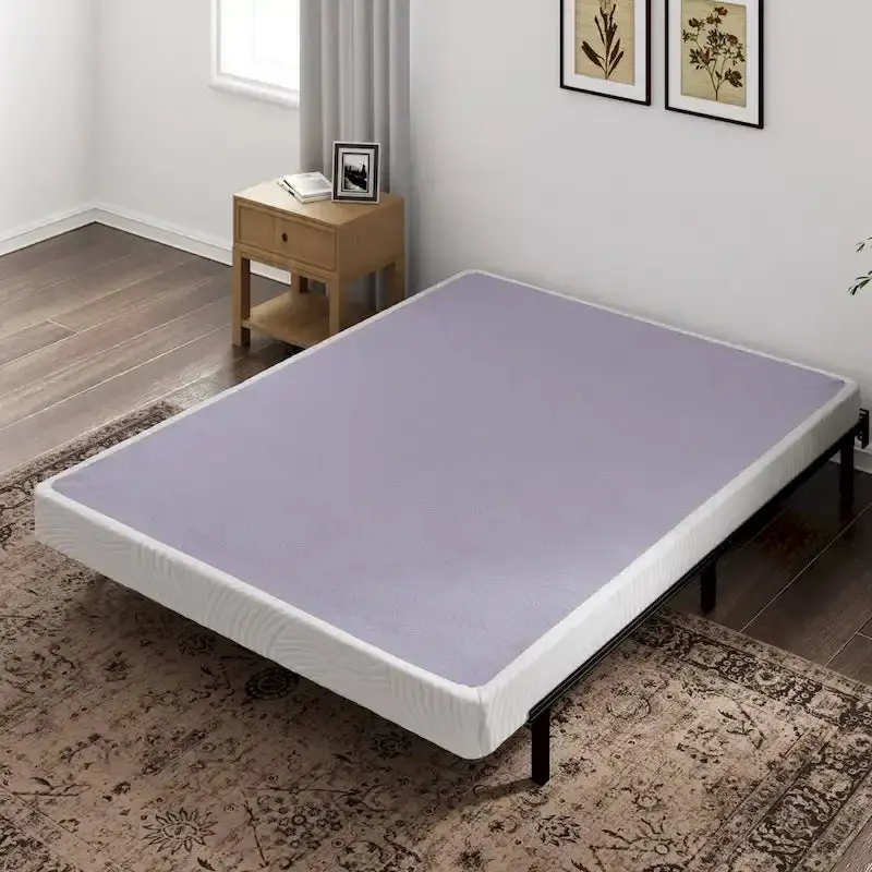 ZINUS Priage 4-Inch Bamboo Box Spring – Low-Profile Support Base