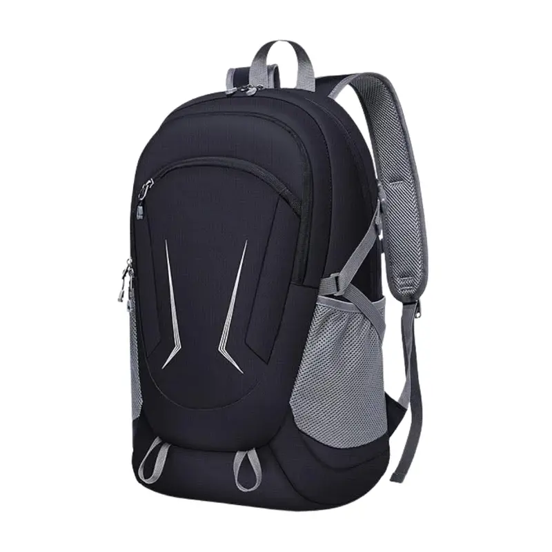 45-Liter Water-Resistant Hiking Backpack with Organized Compartments and Foldable Design