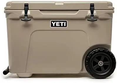 YETI Tundra Haul Wheeled Cooler – Rugged Portable Cooler with All-Terrain Wheels & Bear-Resistant Design