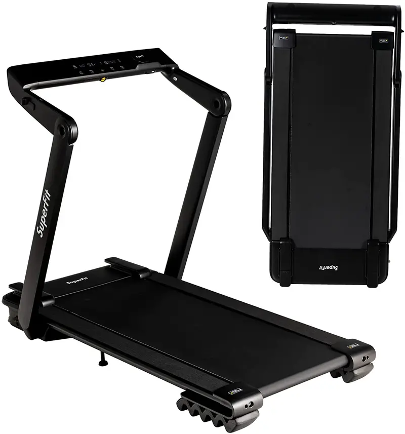 4.0 HP Folding Treadmill – Superfit Electric Treadmill with LED Touchscreen Display