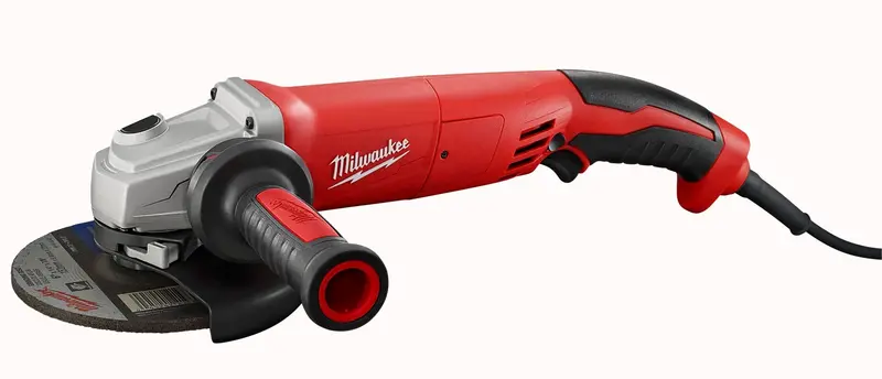 5″ Small Angle Grinder – 13 Amp Trigger-Grip Model with Lock-On Switch (6124-30)