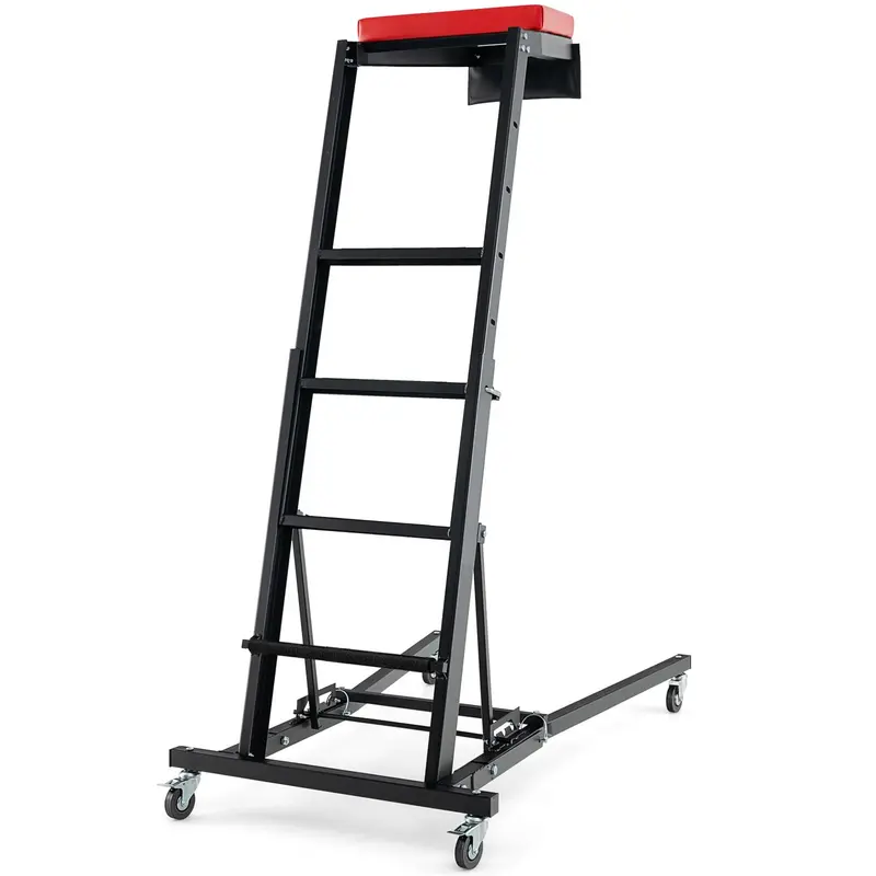 Topside Automotive Creeper – Extendable (45″–66″) Foldable Mechanic’s Roller for Under-Vehicle Work