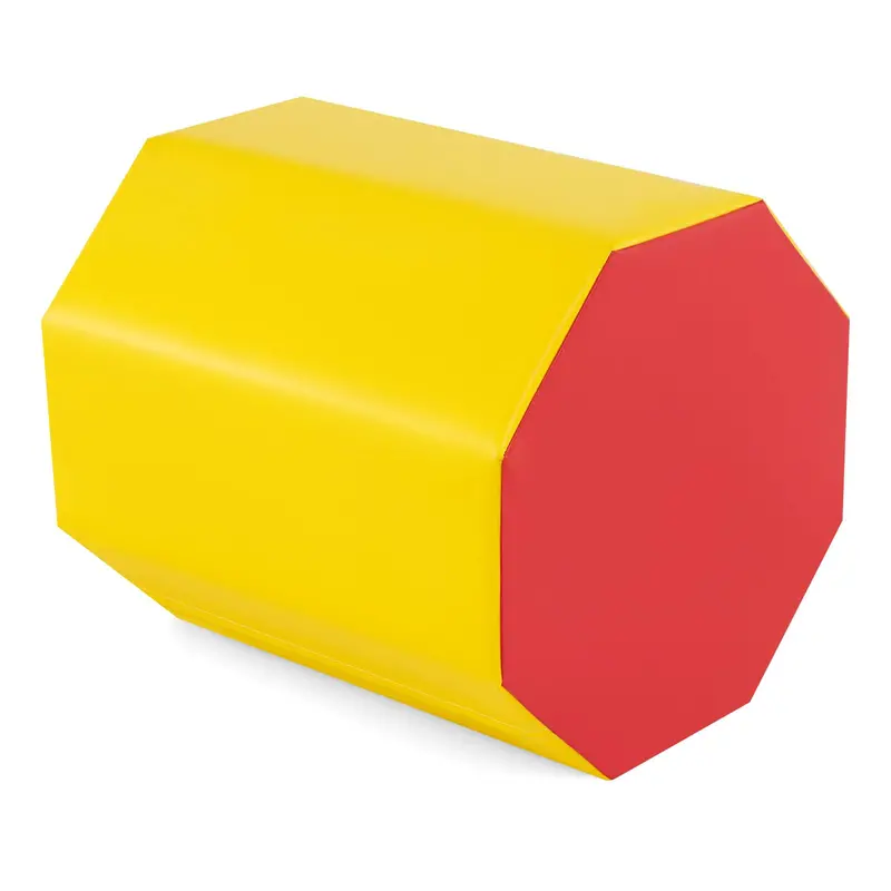 24.5-Inch by 26-Inch Octagonal Gymnastics Mat for Cheerleading, Martial Arts, and Tumbling