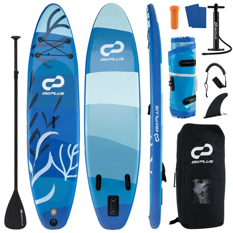 11-Foot Inflatable Stand-Up Paddle Board – All-in-One SUP with Complete Accessory Kit