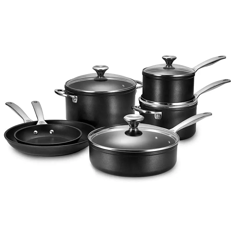 10-Piece Toughened Nonstick Cookware Set – Professional-Grade Kitchen Collection