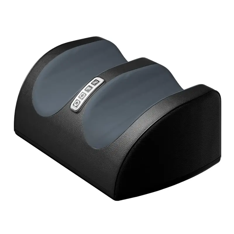 Heated Foot Massager with Rotating Rollers and Customizable Intensity Settings