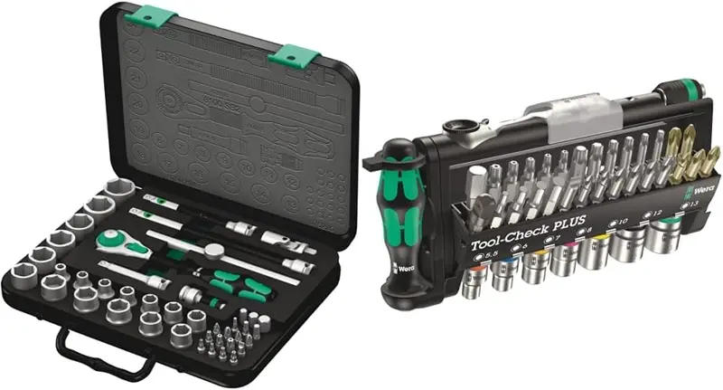 Zyklop 3/8″ Metric Ratchet Set (43-Piece) – Model 5003594001, Includes 8100 SB 2 Ratchets