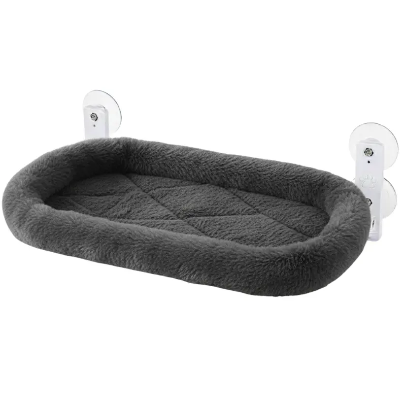 Window-Mounted Cat Hammock – Removable Cushion and Reinforced Metal Frame
