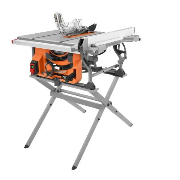 10-Inch Portable Jobsite Table Saw – Compact Folding Stand Included