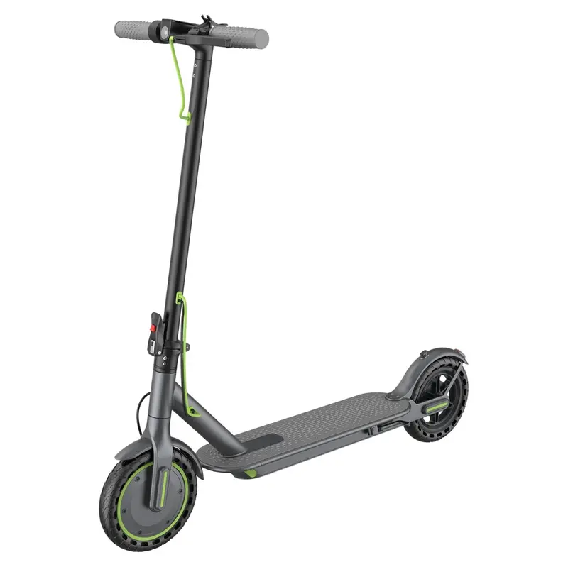 High-Performance Foldable E-Scooter with 350W Hub Motor and 8.5″ Solid Rubber Wheels