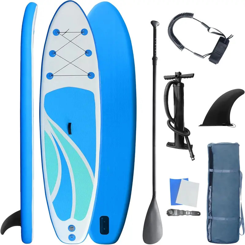 10’4″ Ultra-Light Inflatable SUP Board for Adults – Stable, Portable & Beginner-Friendly