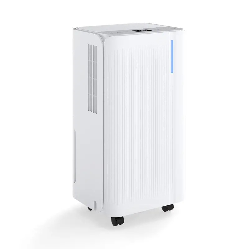 32-Pint Portable Dehumidifier for Homes & Basements – 2,000 Sq. Ft Coverage with Continuous Drainage