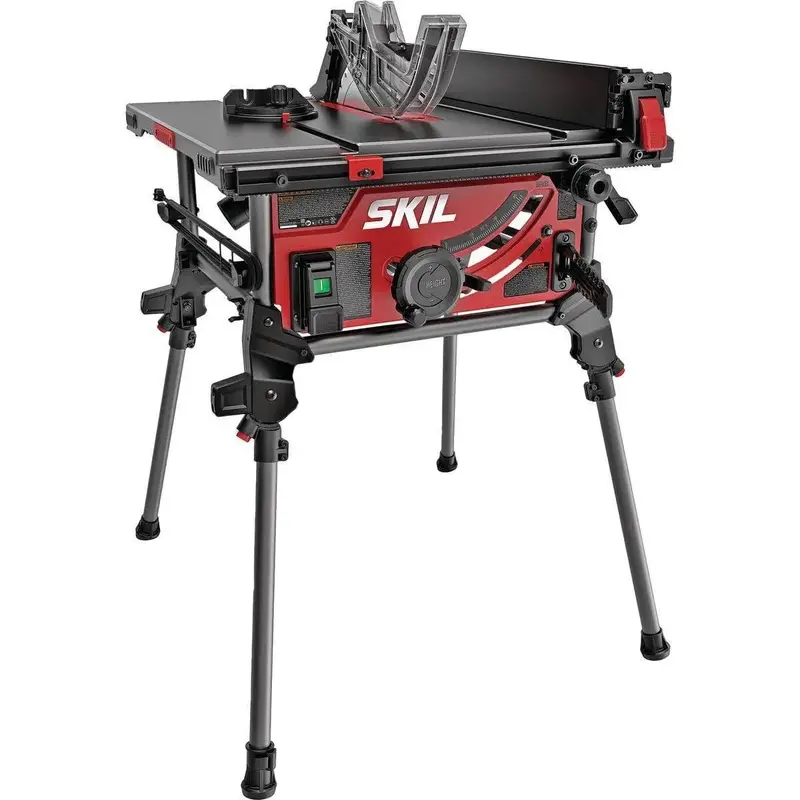 10-Inch Benchtop Table Saw – 15-Amp Corded Power Tool for Precision Cutting