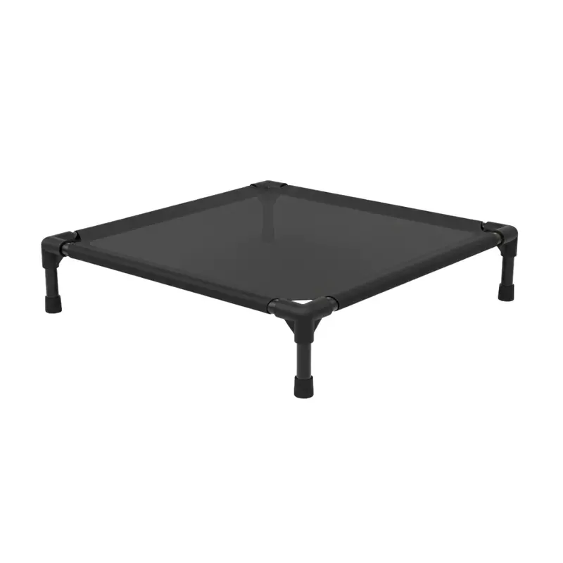 Heavy-Duty Metal-Framed Elevated Dog Cot – Dual-Layer Fabric & Rust-Resistant Finish